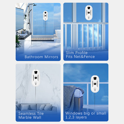 🔥Last Day Sale 50% OFF⏰🤖🪟Automatic Smart Window Cleaning Robot – Edge Detection, Smart Spray & Streak-Free Shine ✨